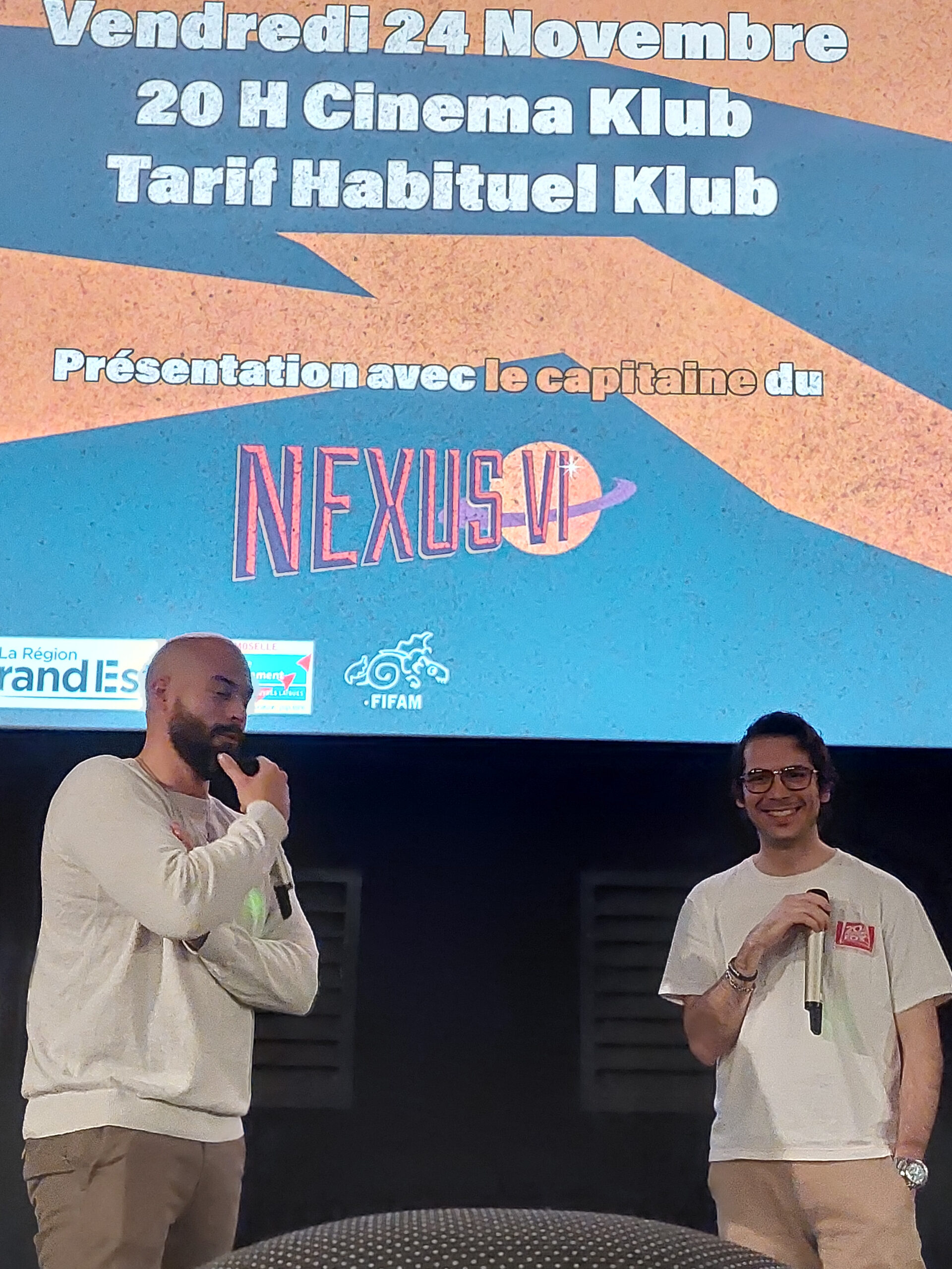 photo de la soirée.