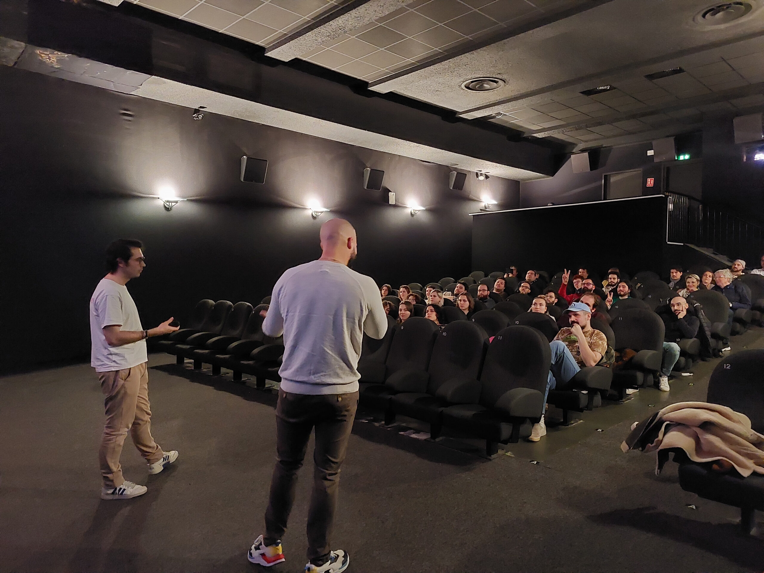 photo de la soirée.