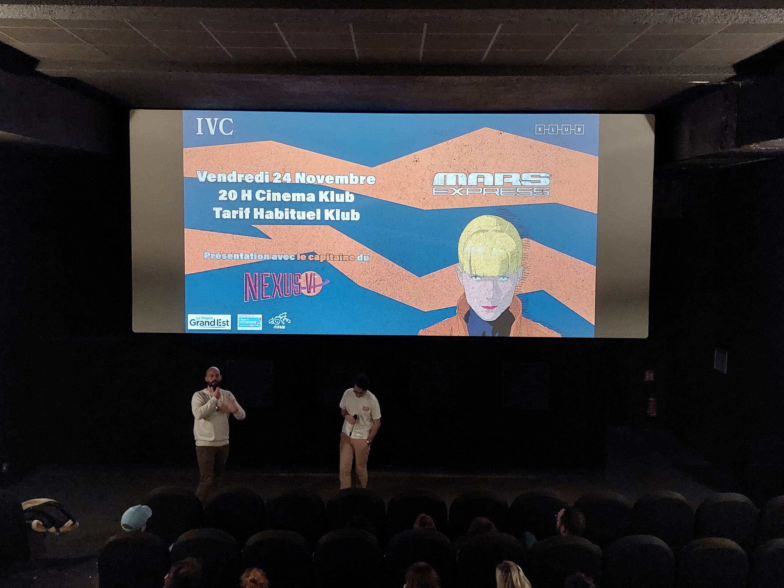 photo de la soirée.