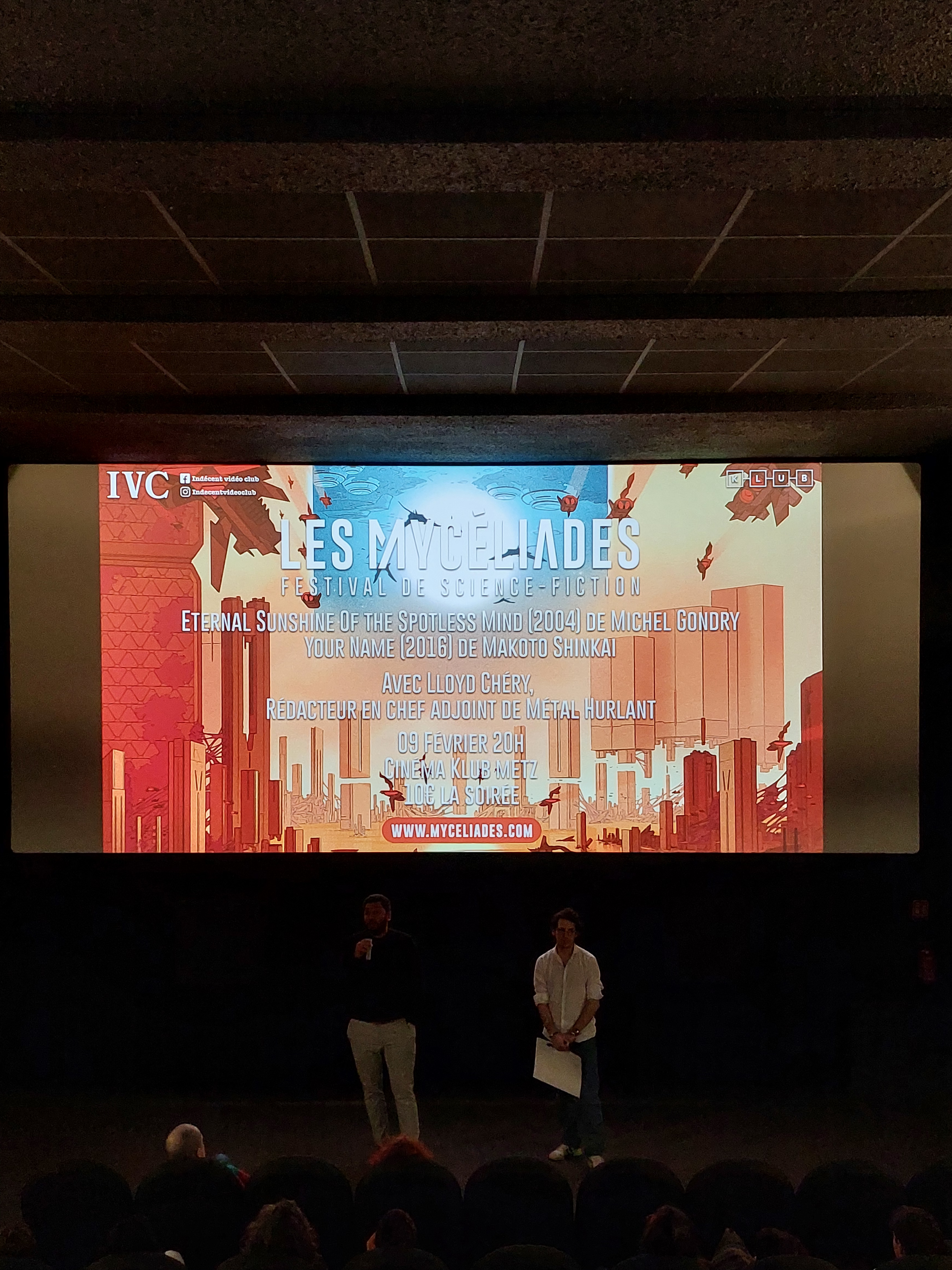 Photo de la soirée.