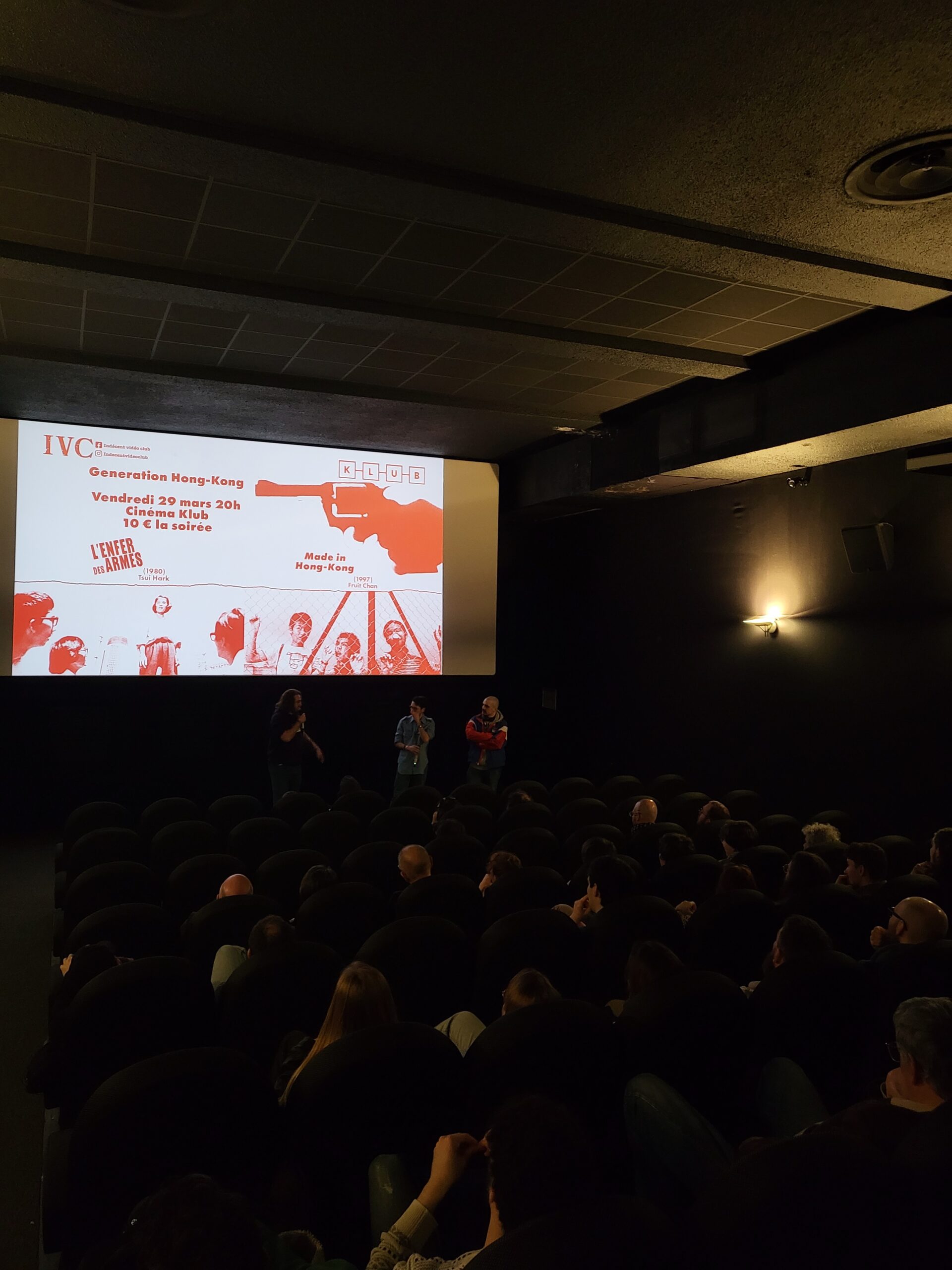 Photo de la soirée.