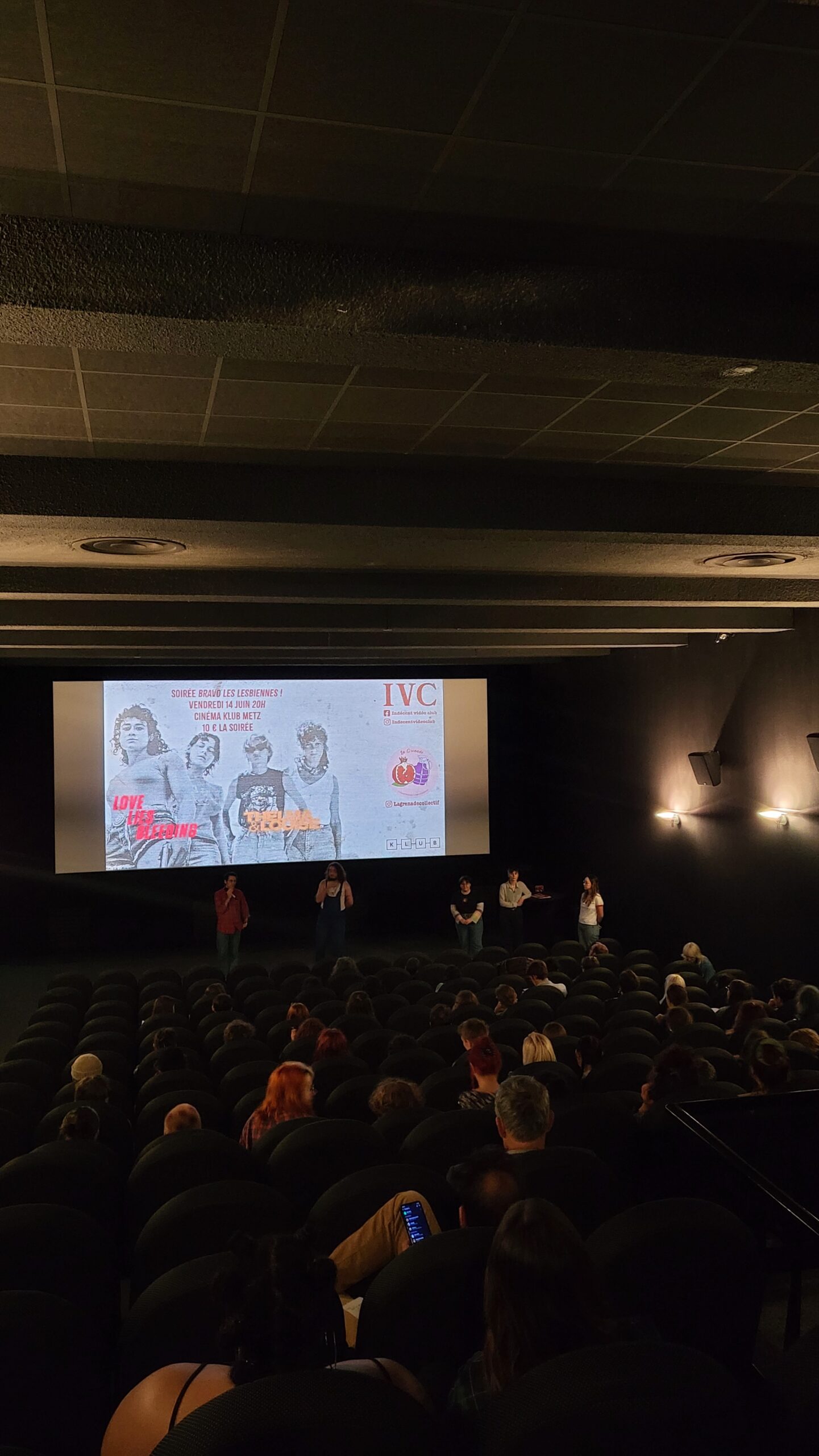 Photo de la soirée.