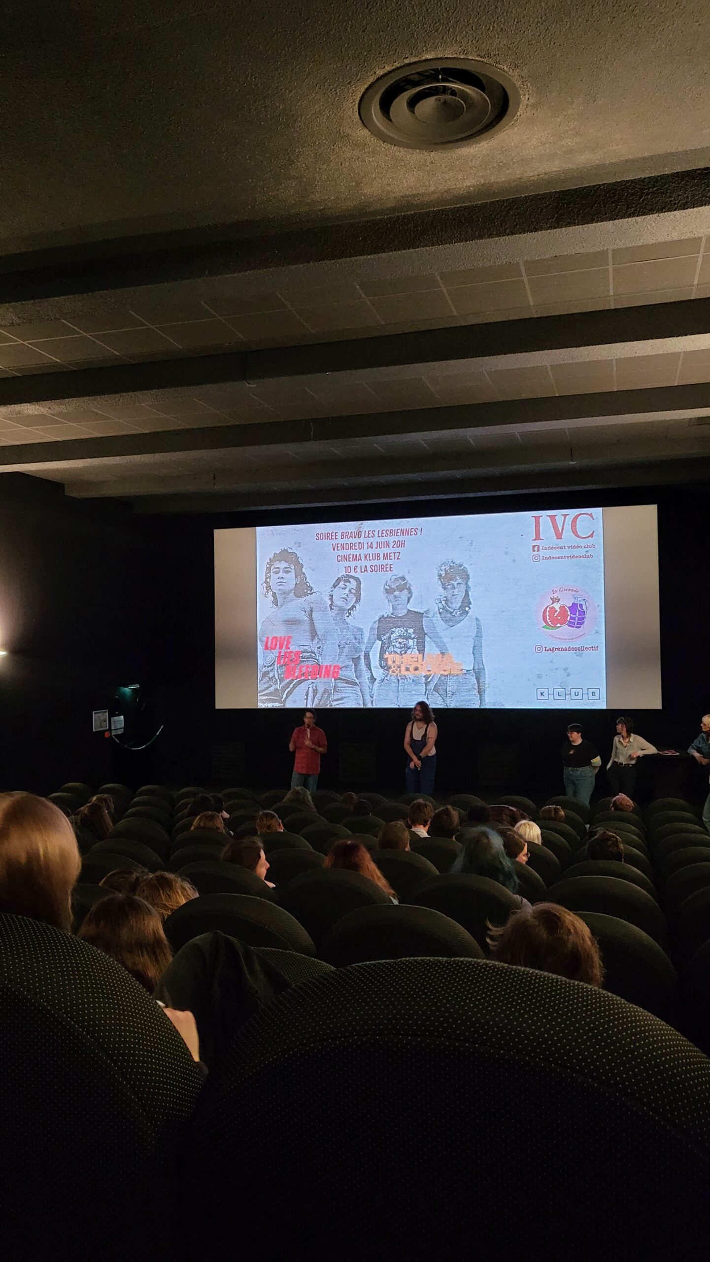 Photo de la soirée.