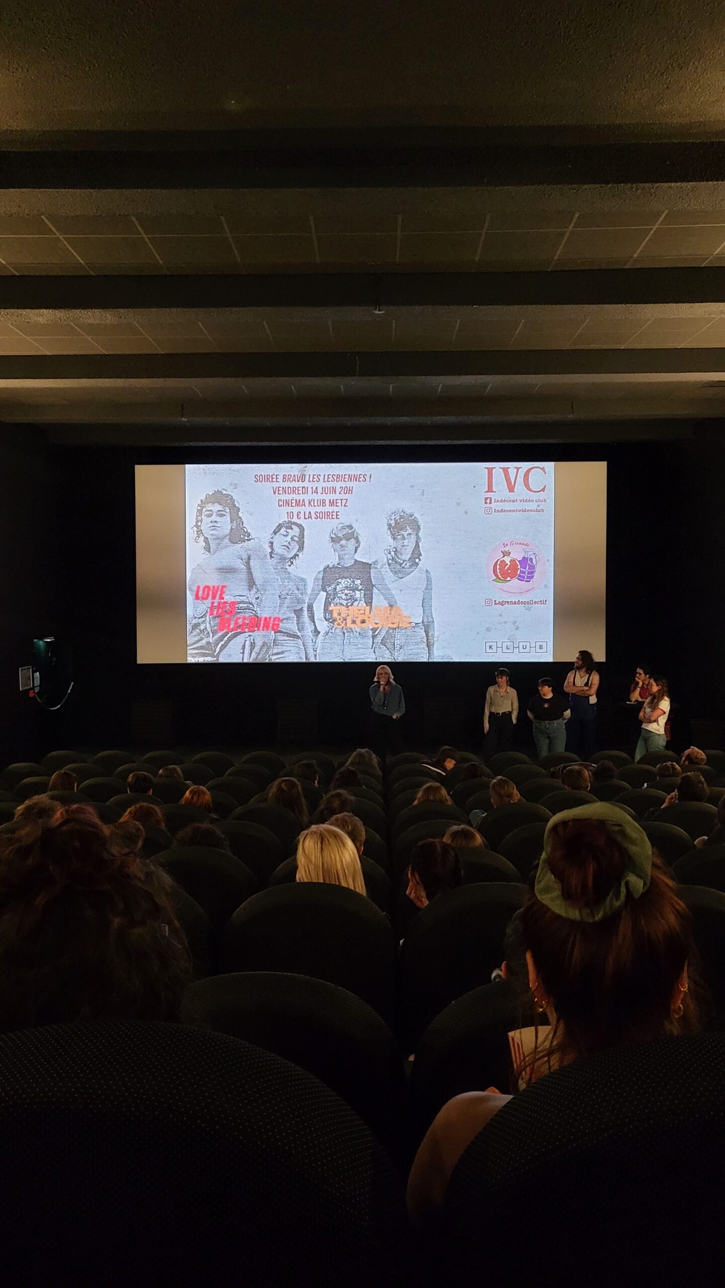 Photo de la soirée.