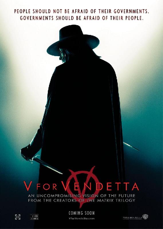 Affiche film v pour vendetta.