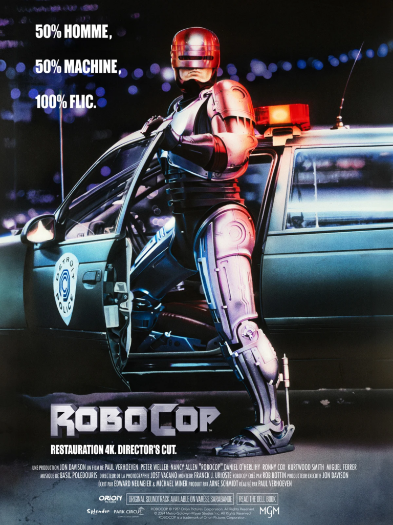 Affiche film Robocop.