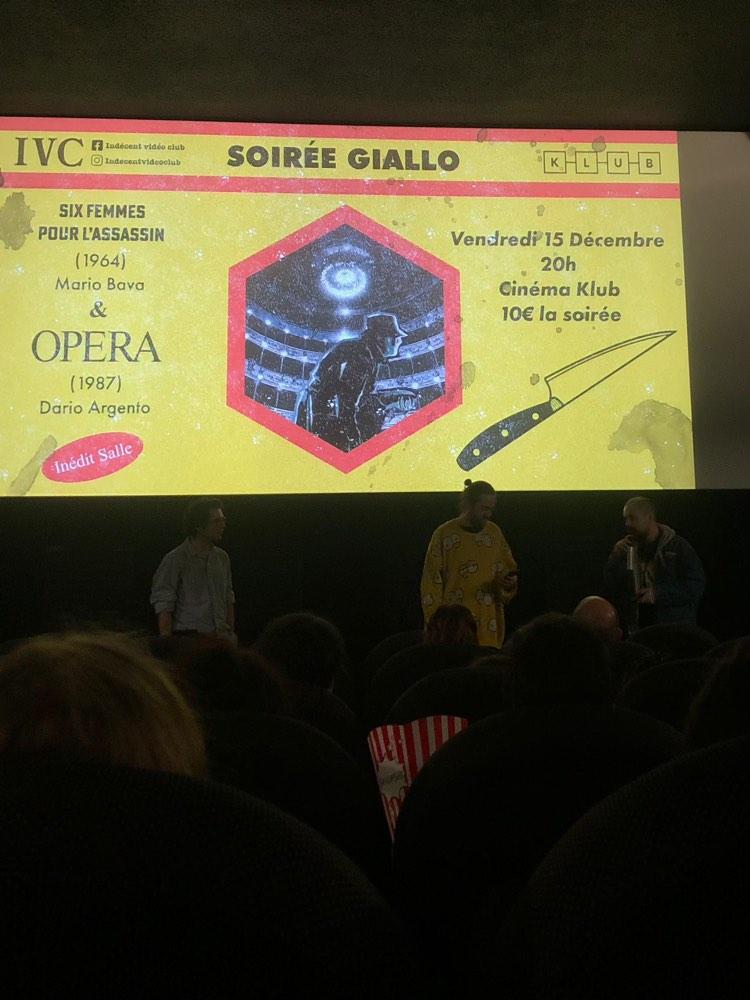 photo de la soirée.