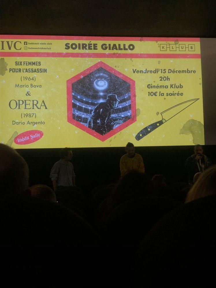 photo de la soirée.
