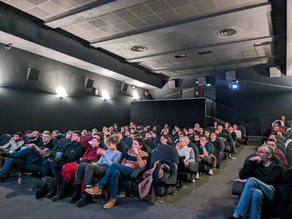 Photo de la soirée.
