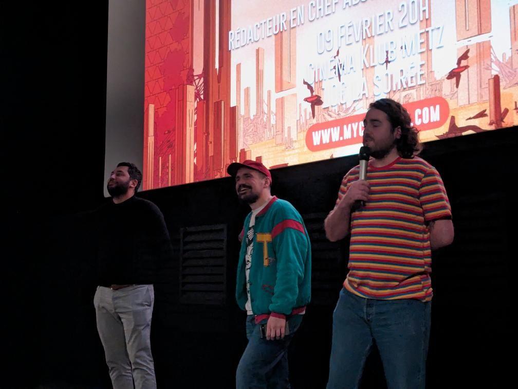 Photo de la soirée.