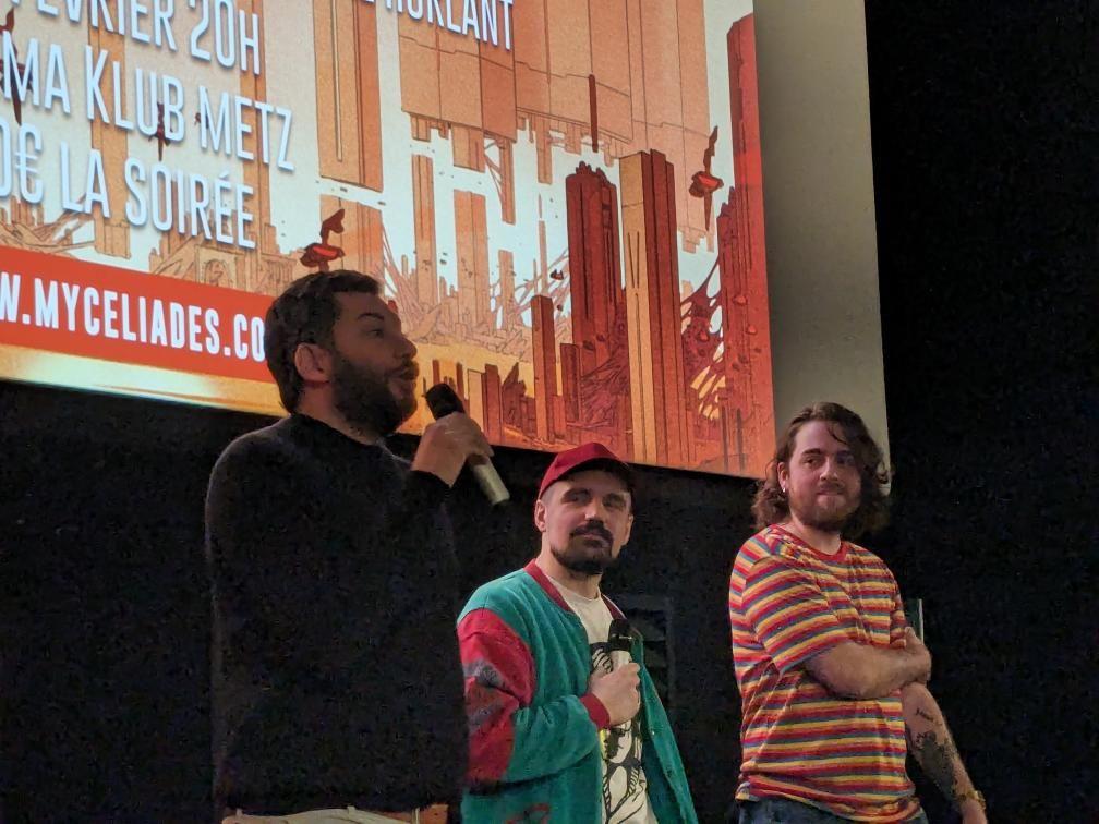 Photo de la soirée.
