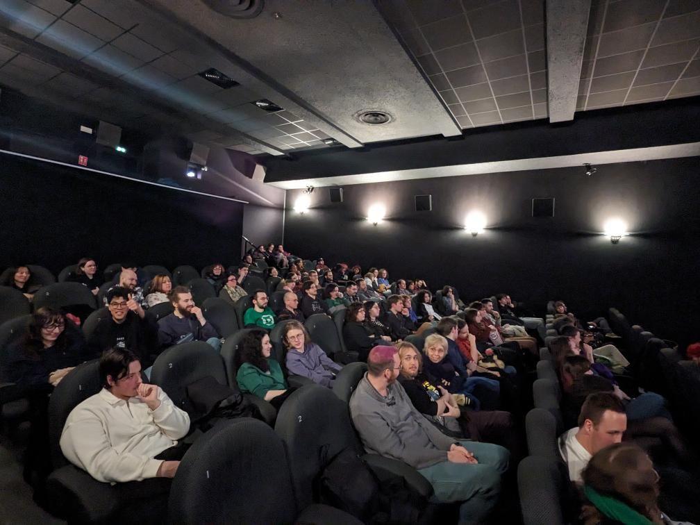 Photo de la soirée.