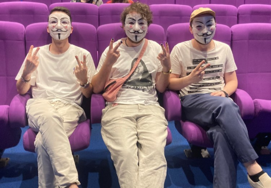 photo de la soirée.