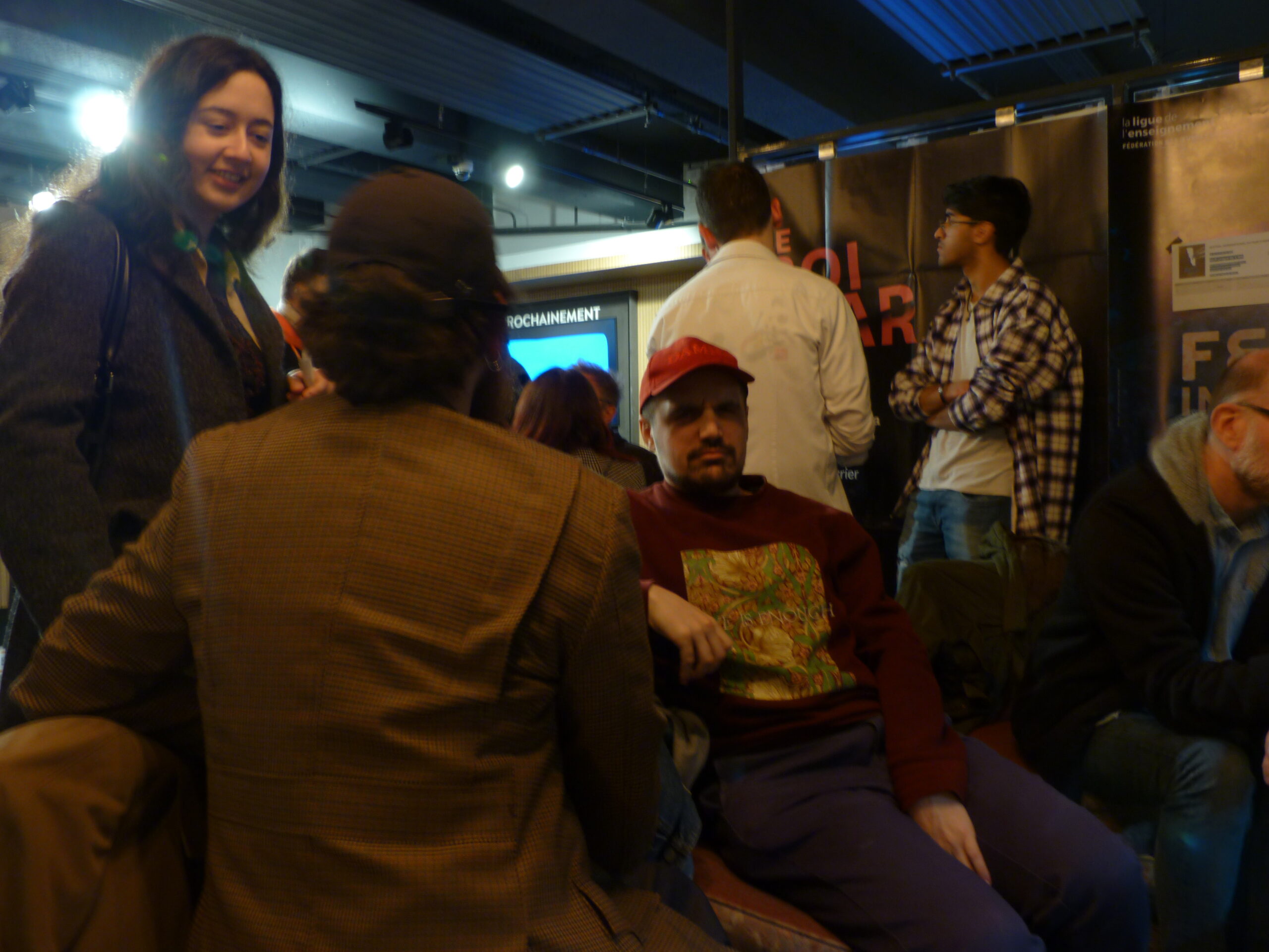 Photo de la soirée.