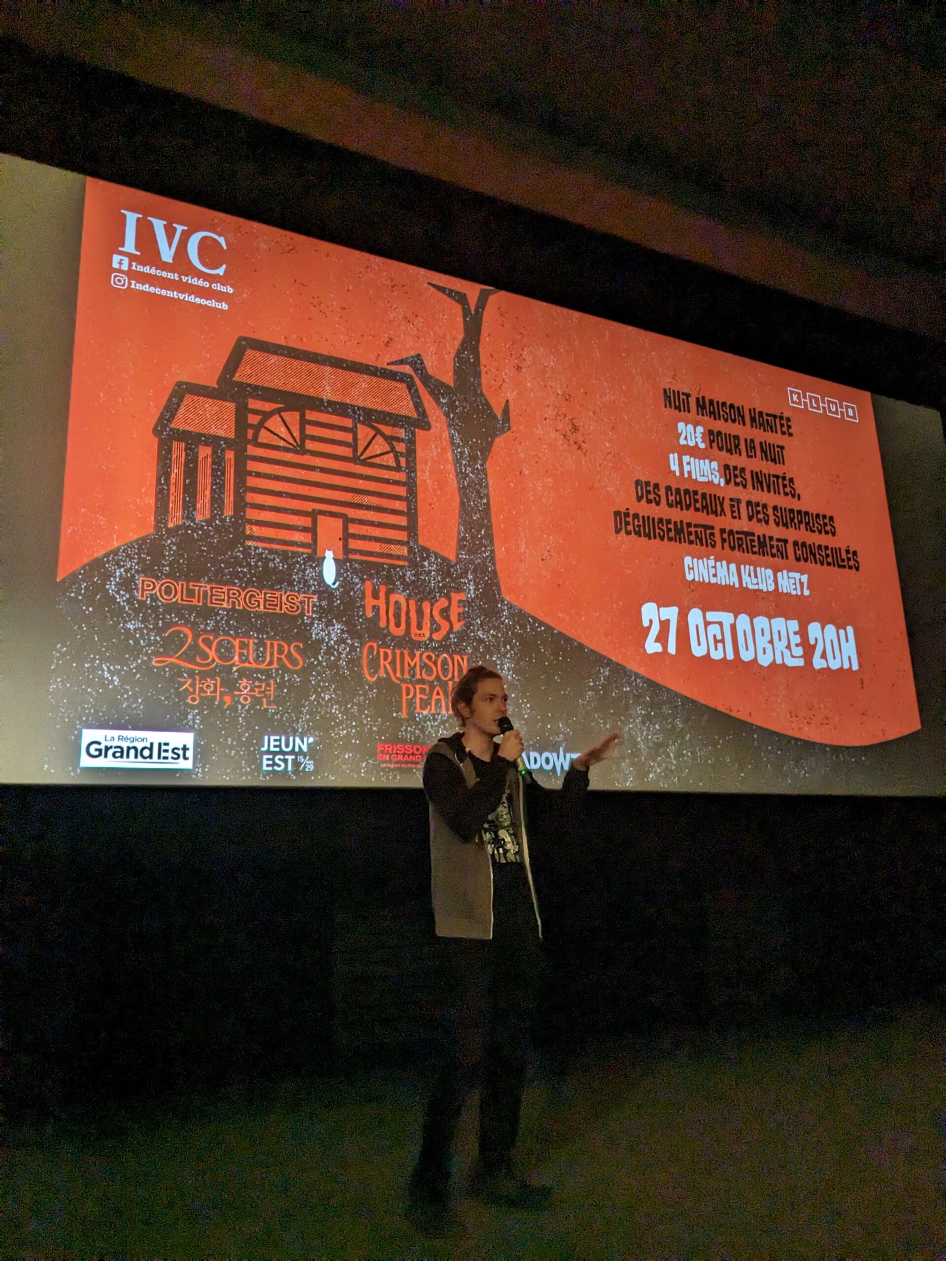 photo de la soirée.