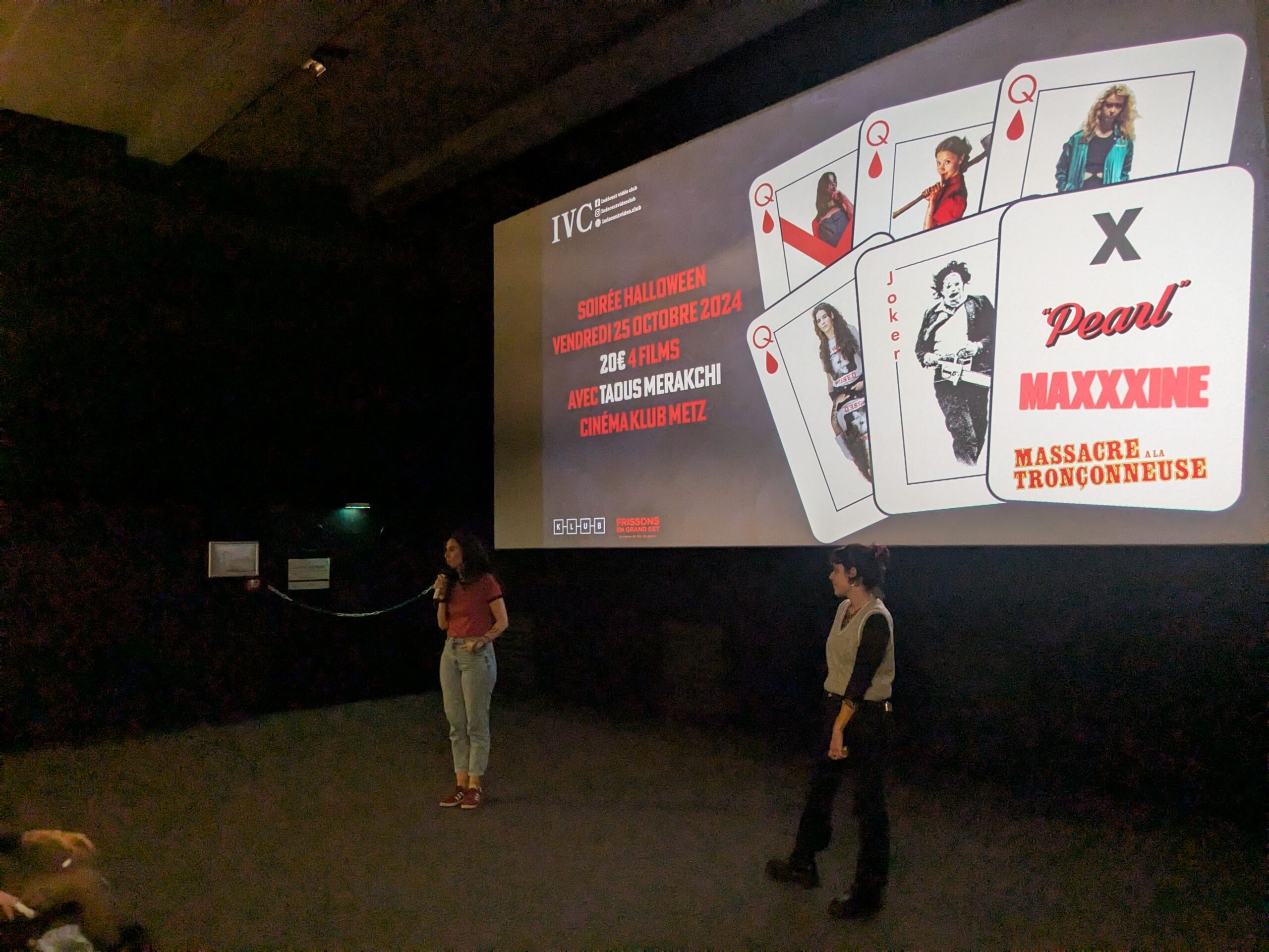 Photo de la soirée.
