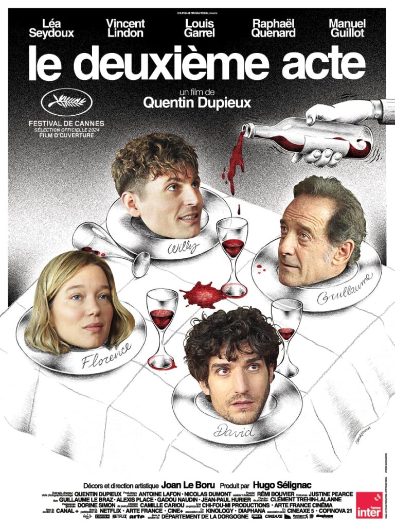 Affiche film Le deuxième acte.