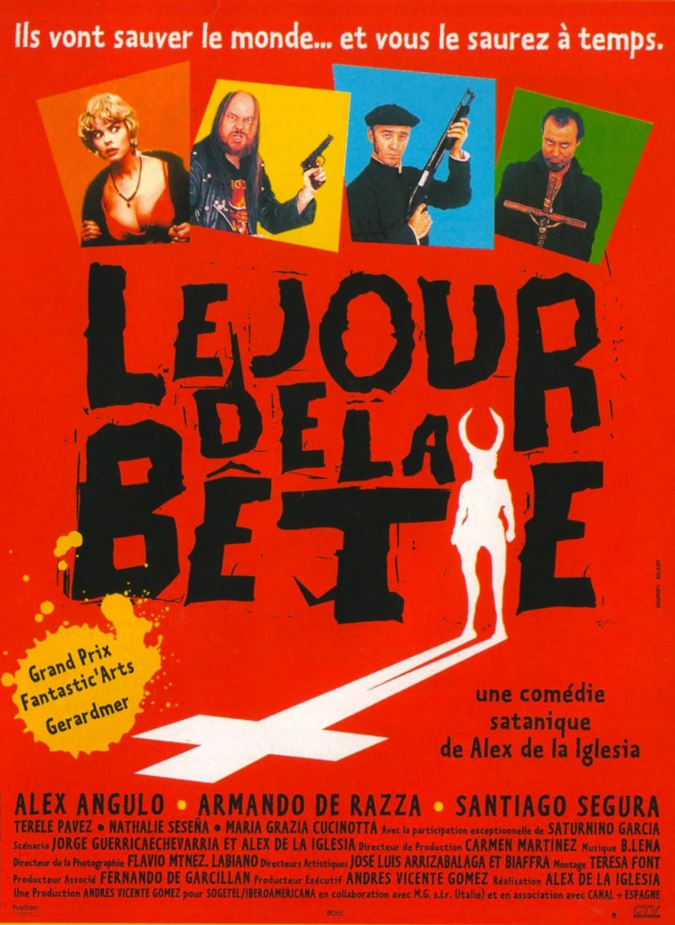 Affiche film, Le jour de la bête.
