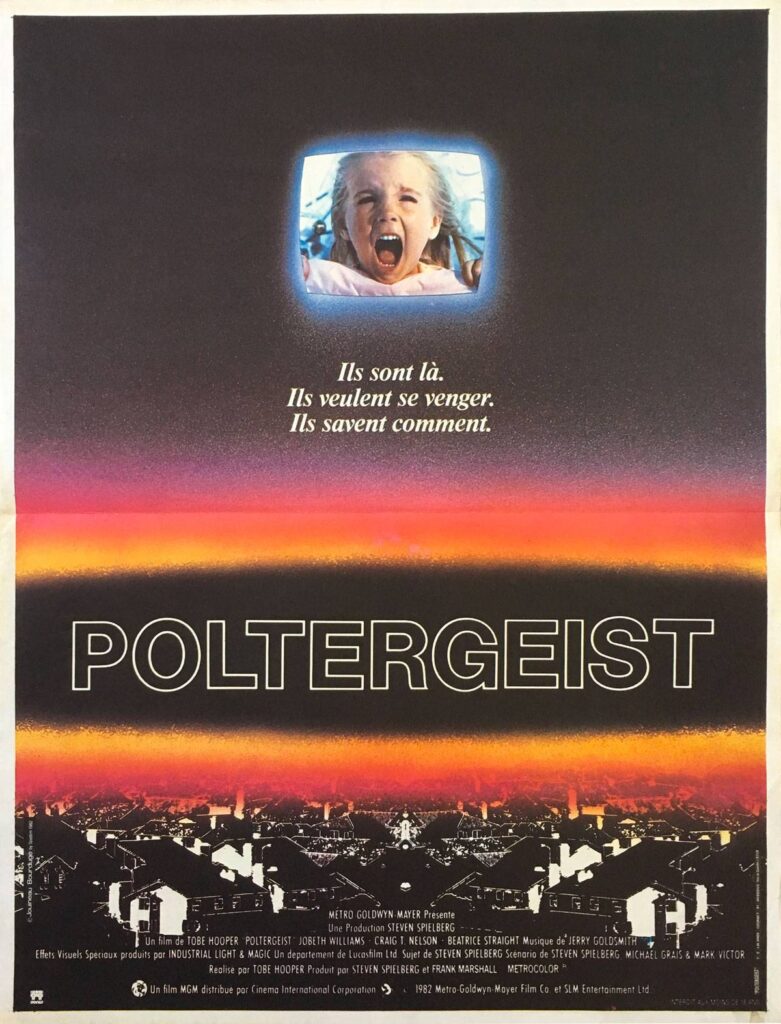 Affiche film poltergeist.