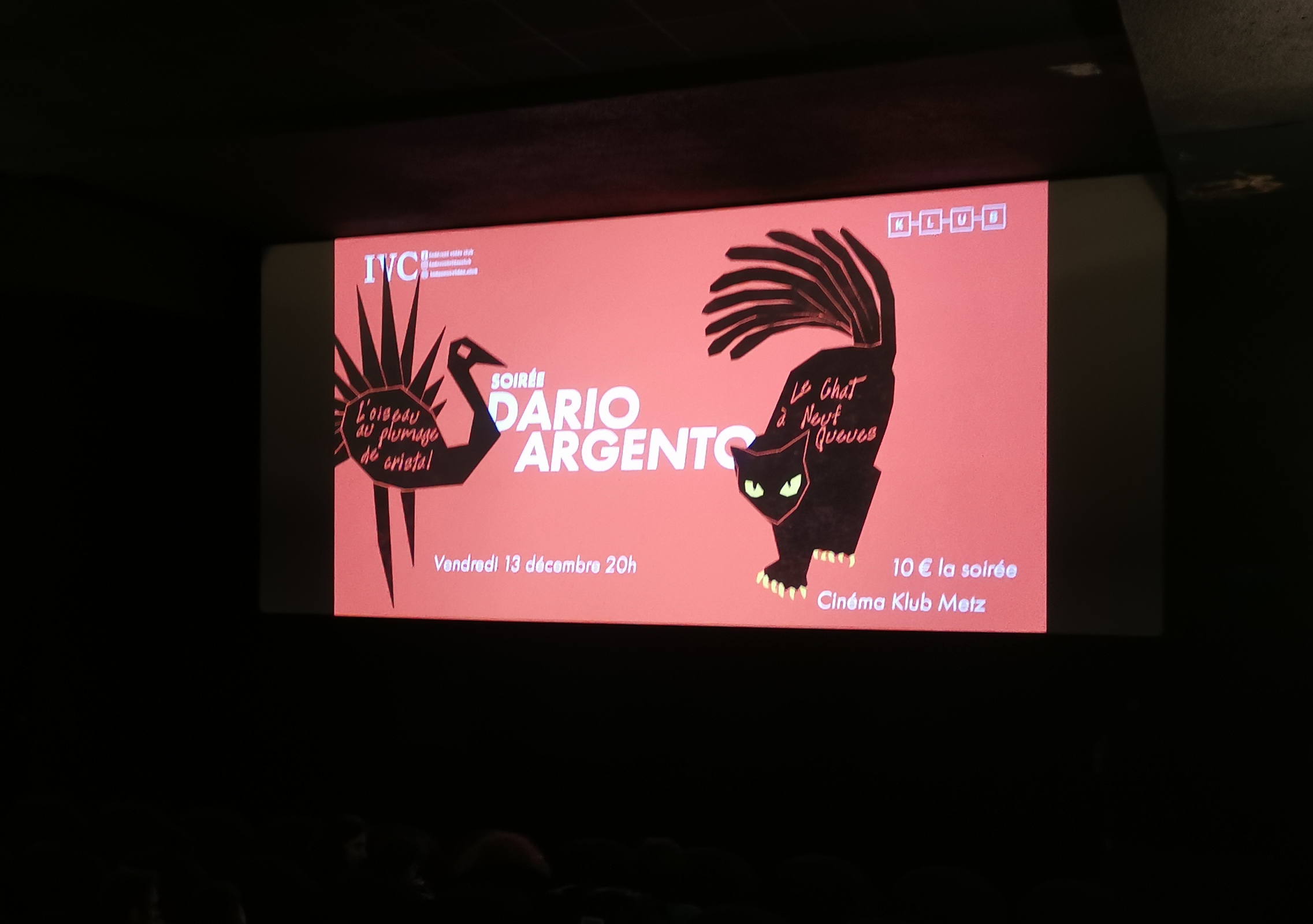 Photo de la soirée.