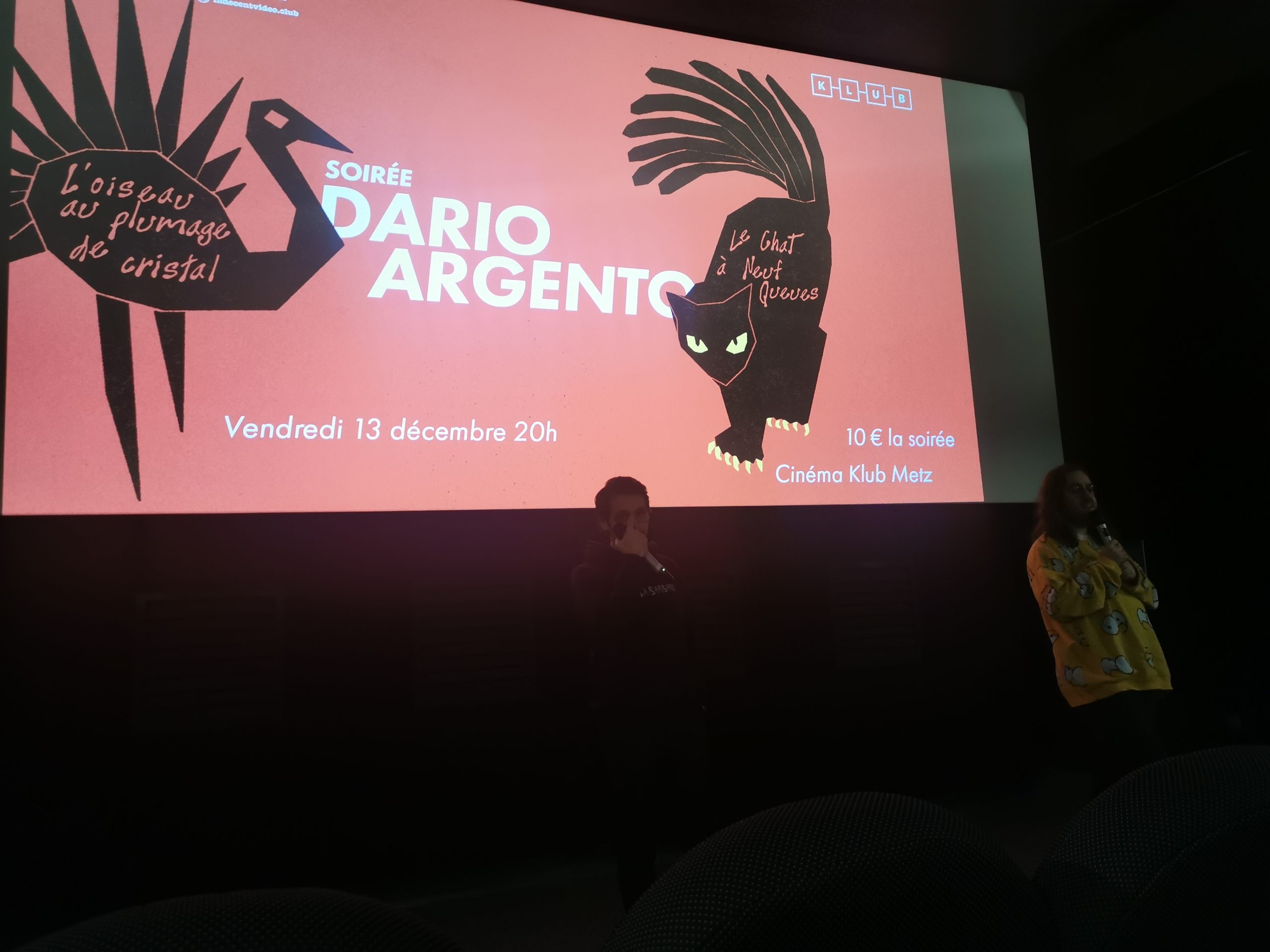 Photo de la soirée.