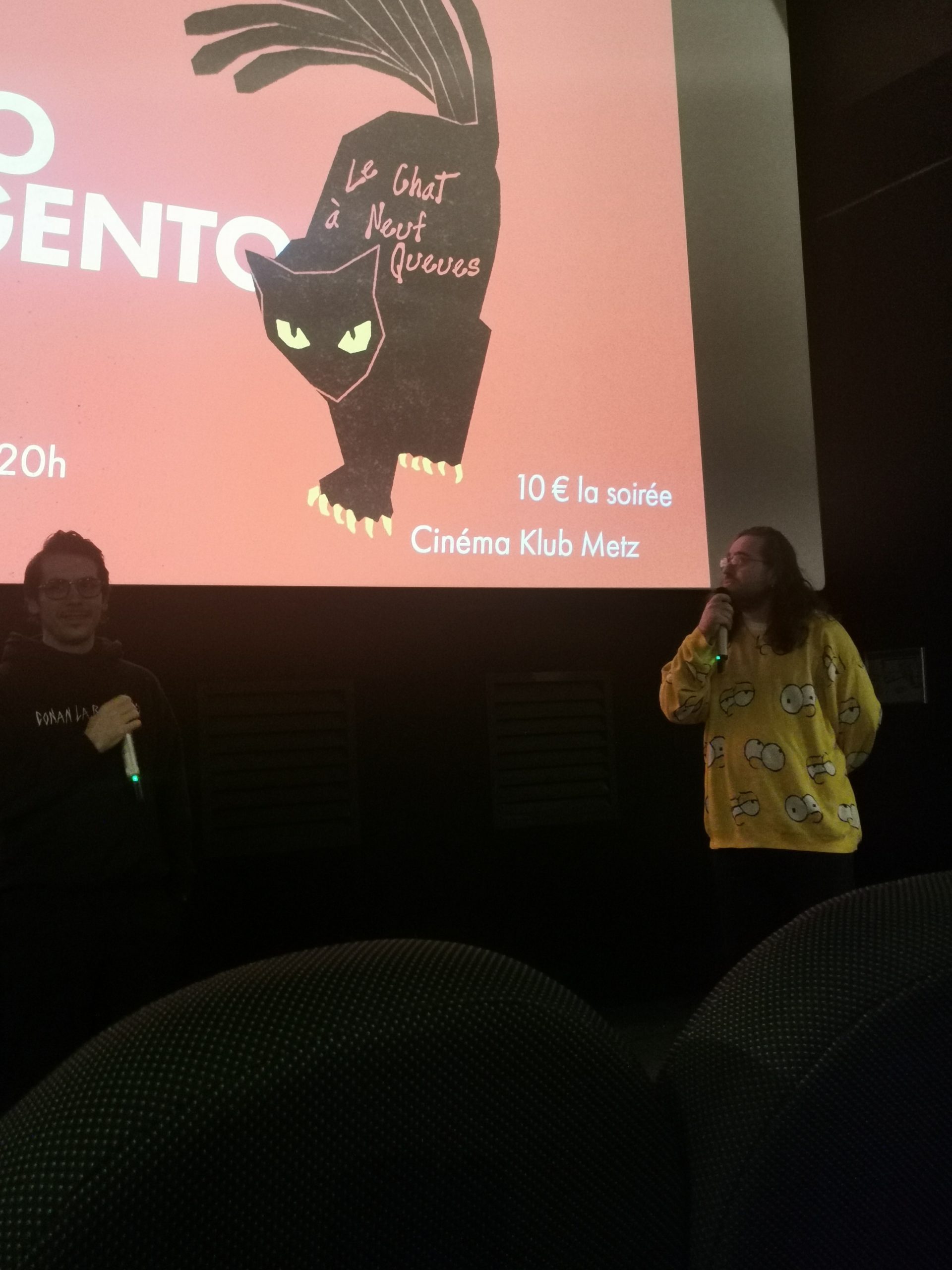 Photo de la soirée.