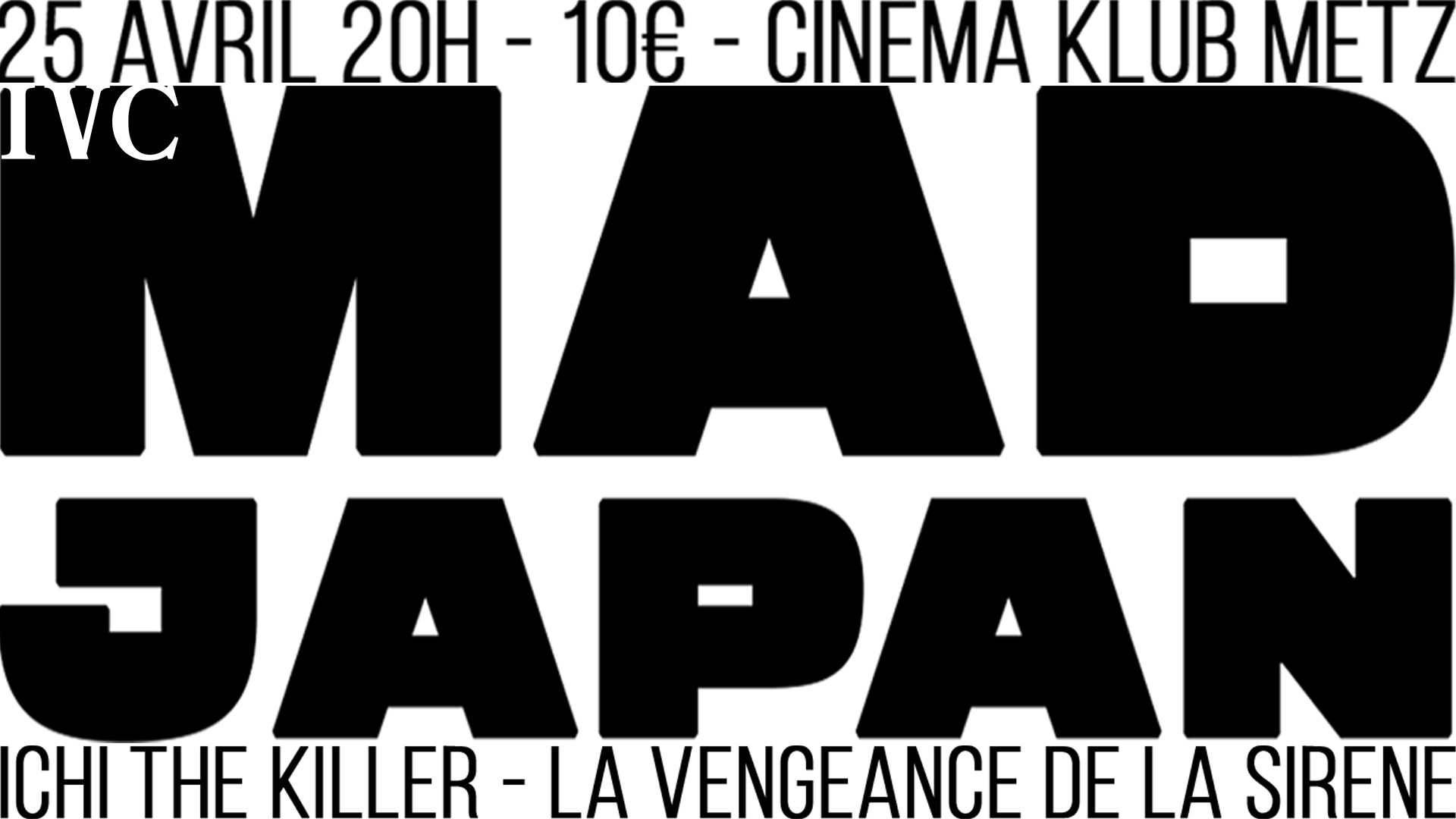 Affiche Mad japan